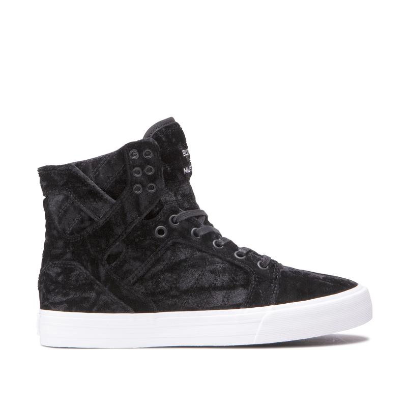 Zapatillas Altas Supra Argentina Mujer - SKYTOP Negras (HSJGY-3901)